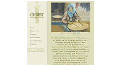 Desktop Screenshot of chrestfoundation.org